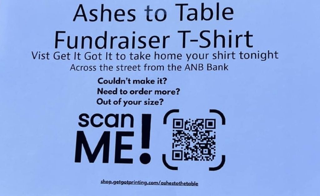 QR code to donate to the cause 