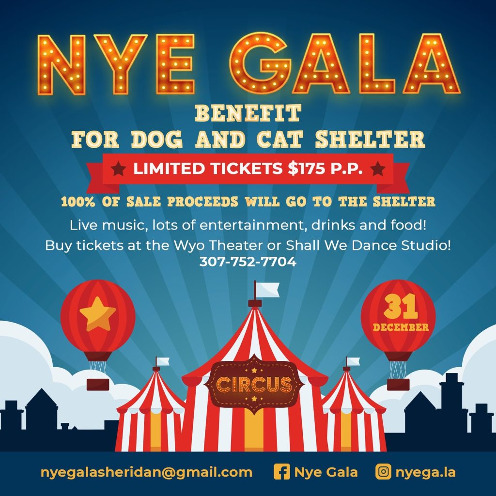 The ad for the NYE Gala